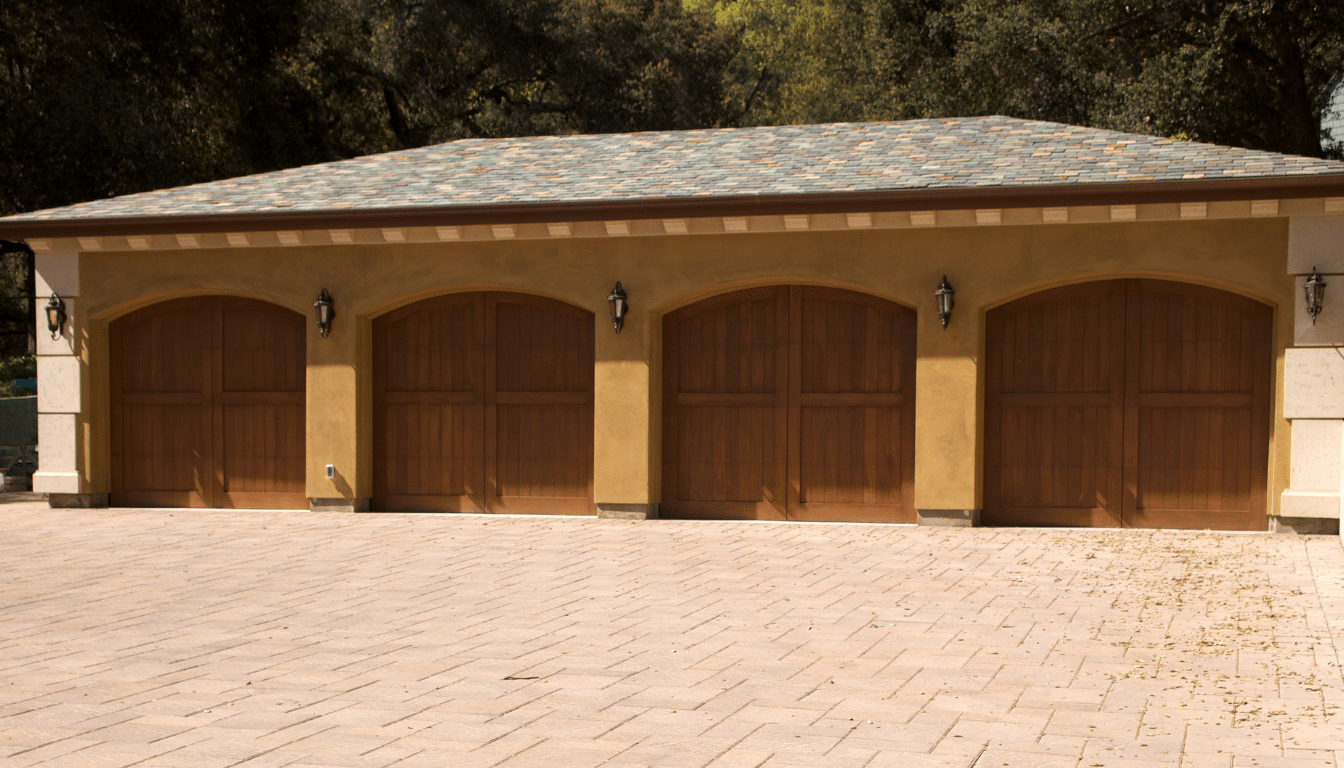 Solid Wood Garage Doors