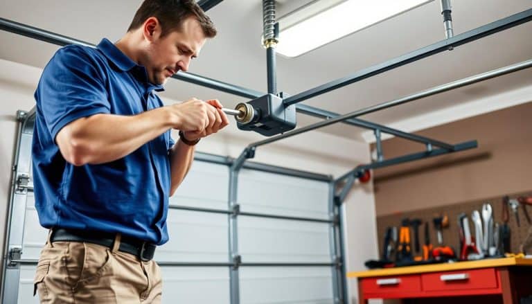 garage door spring adjustment