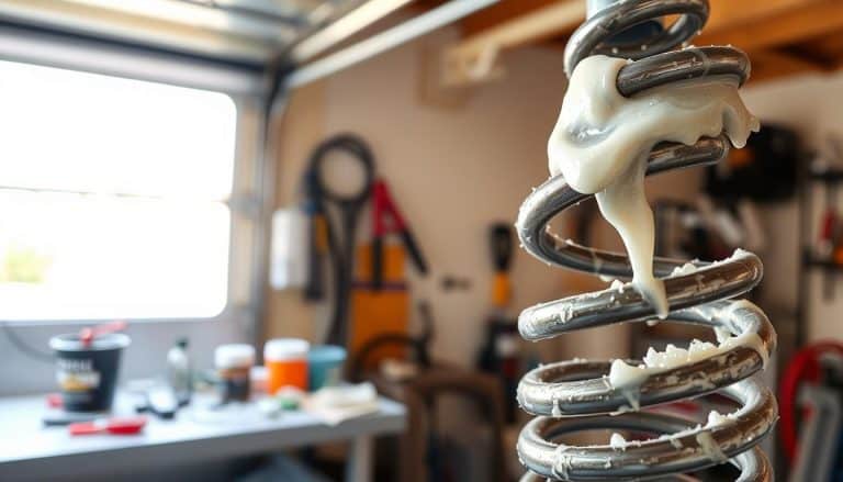 garage door spring grease