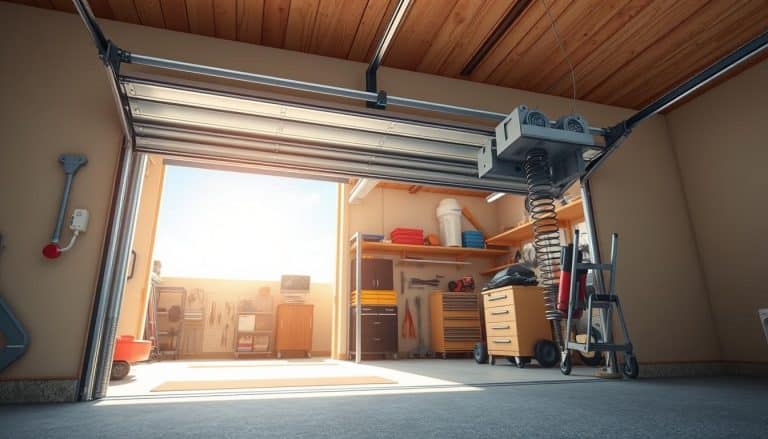 how does garage door work