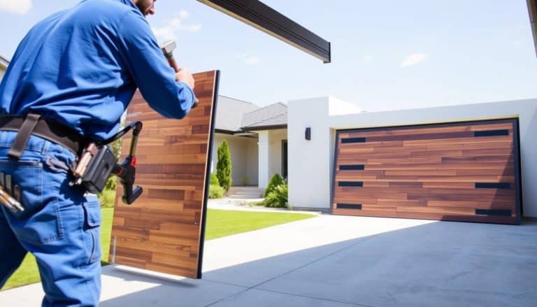 how much replace garage door