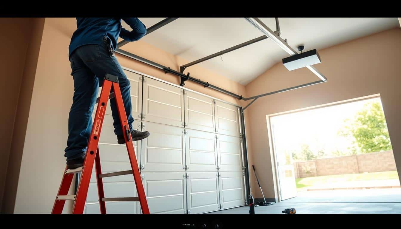 how to install a new garage door