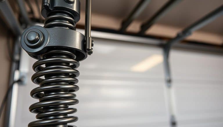 what does a garage door spring do