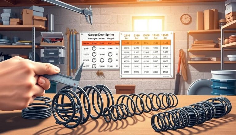 what size garage door spring do i need