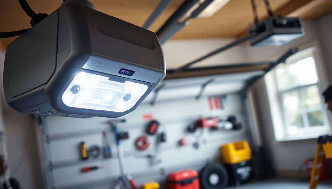 why is garage door opener beeping