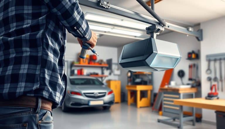 how to replace a garage door opener