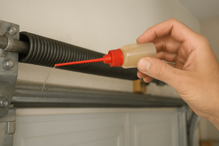lubricant for garage door spring